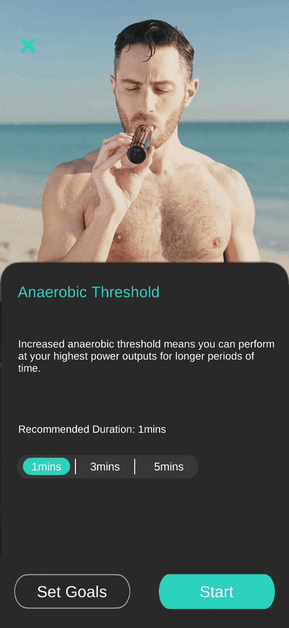 Smart Breathing Exercise Device for Respiratory Muscle Training and